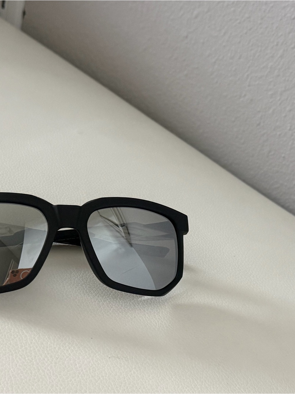 Plein Sport Black Frame Sunglasses with Reflective Lenses - Picture 8 of 8